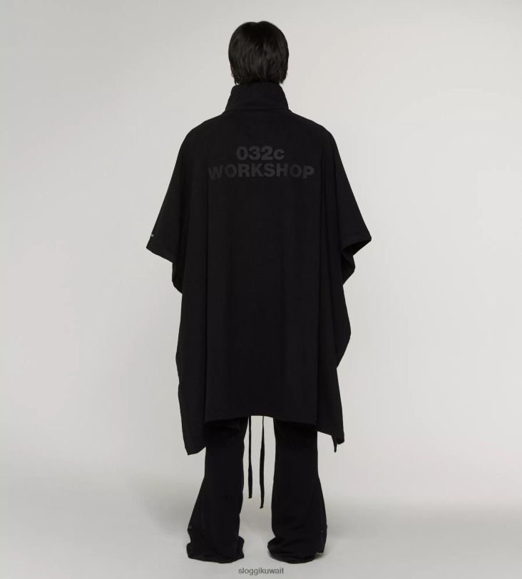 ملابس مريحة | 032C X sloggi أعلى بأكمام طويلة نحيف أسود Z6Z2B556