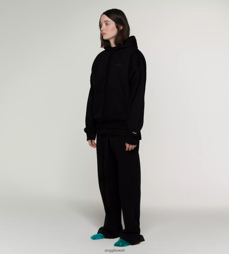 ملابس مريحة | 032C X sloggi أعلى بأكمام طويلة نحيف أسود Z6Z2B559