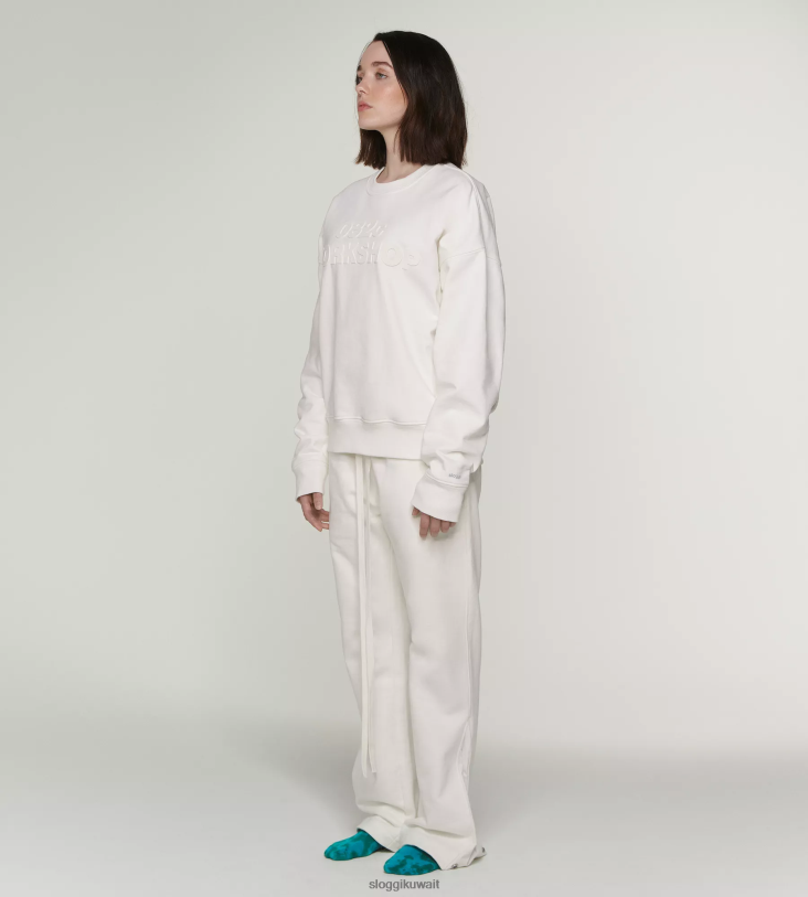 ملابس مريحة | 032C X sloggi أعلى بأكمام طويلة نحيف اللون البيج Z6Z2B563