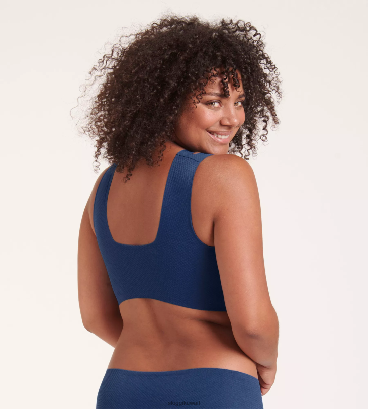 حمالات الصدر | sloggi حمالة صدر بدون شعور بالتدفق نحيف الياقوت الأزرق Z6Z2B141