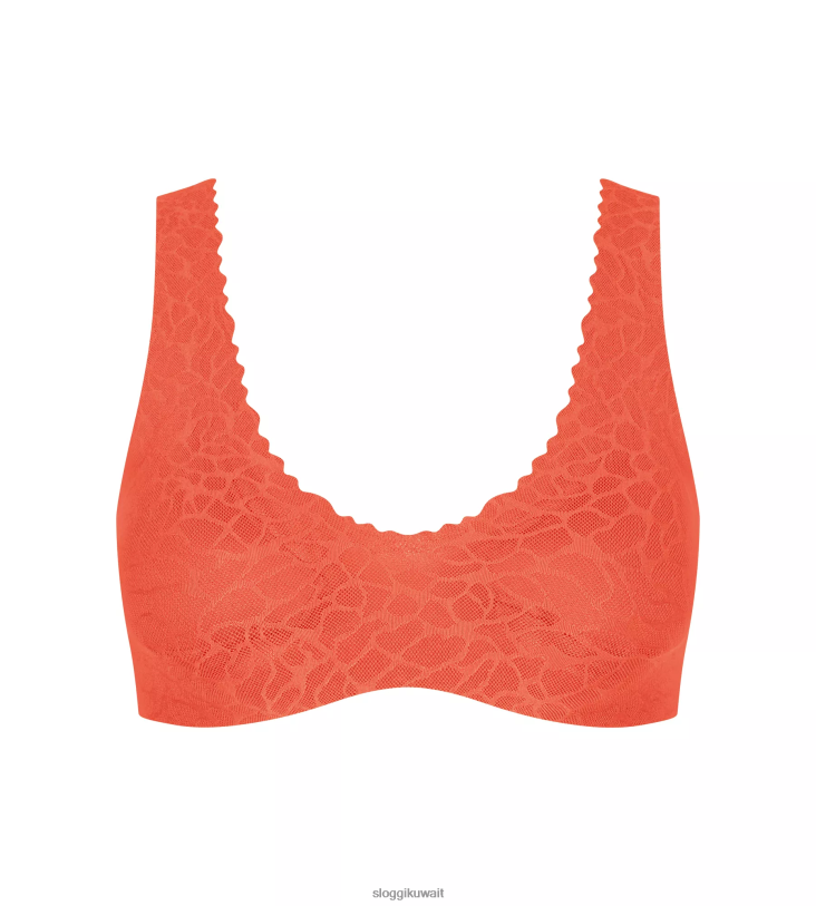 حمالات الصدر | sloggi حمالة صدر من الدانتيل بدون ملمس نحيف رائع Z6Z2B182