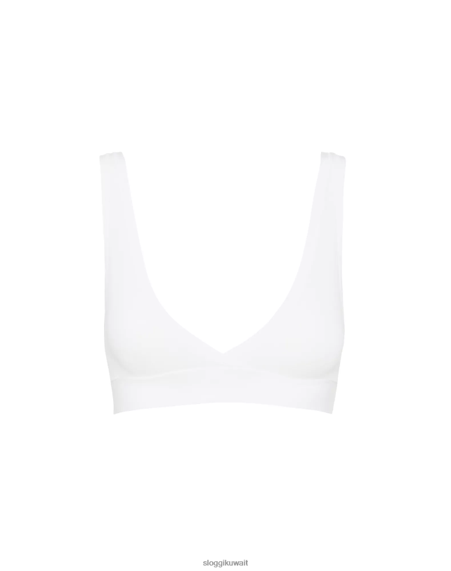 حمالات الصدر | sloggi اذهب إلى جميع النواحي نحيف أبيض Z6Z2B210