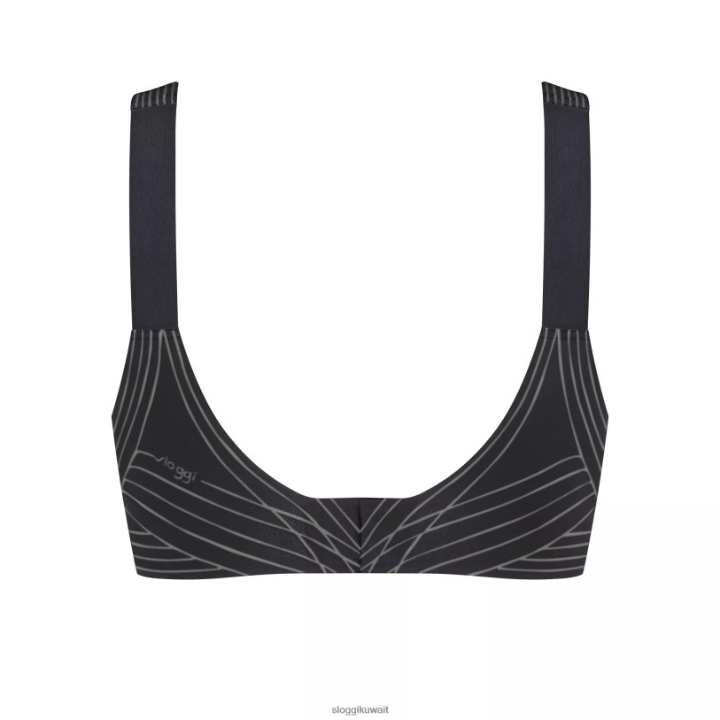 حمالات الصدر | sloggi لا تشعر براليت نحيف أسود Z6Z2B219