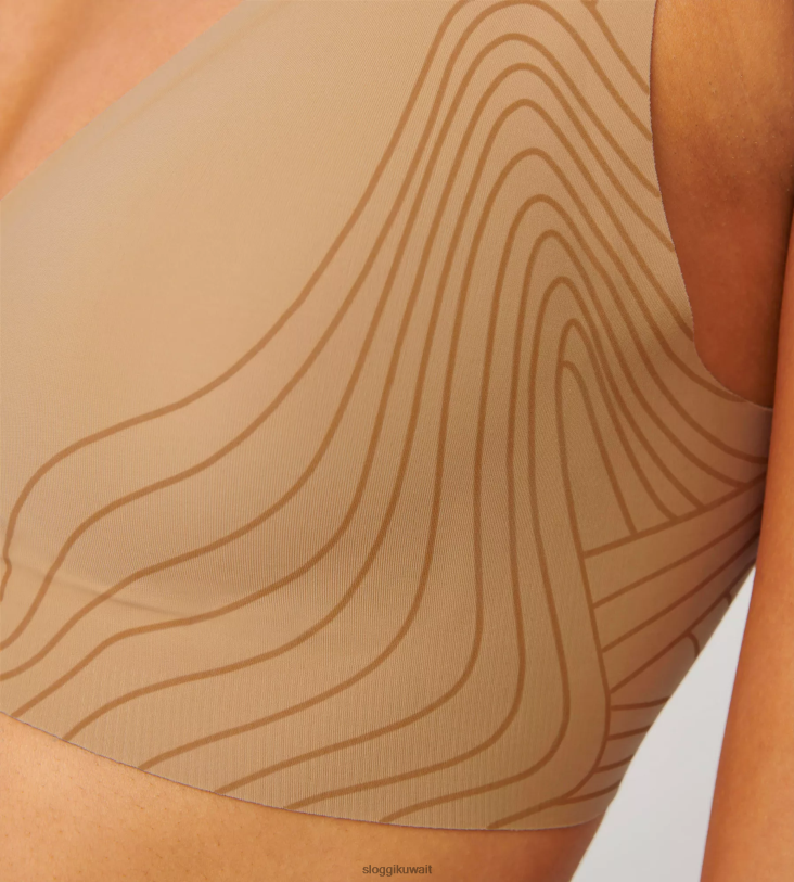 حمالات الصدر | sloggi لا تشعر براليت نحيف كونياك Z6Z2B398