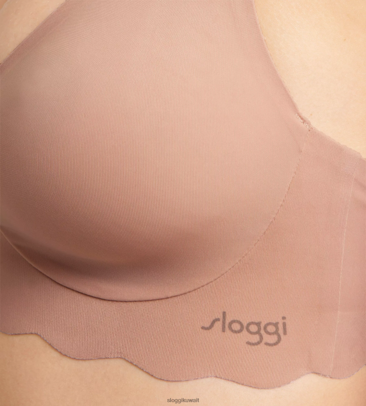 حمالات الصدر | sloggi حمالة صدر بدون ألياف دقيقة نحيف حجاب بني Z6Z2B453