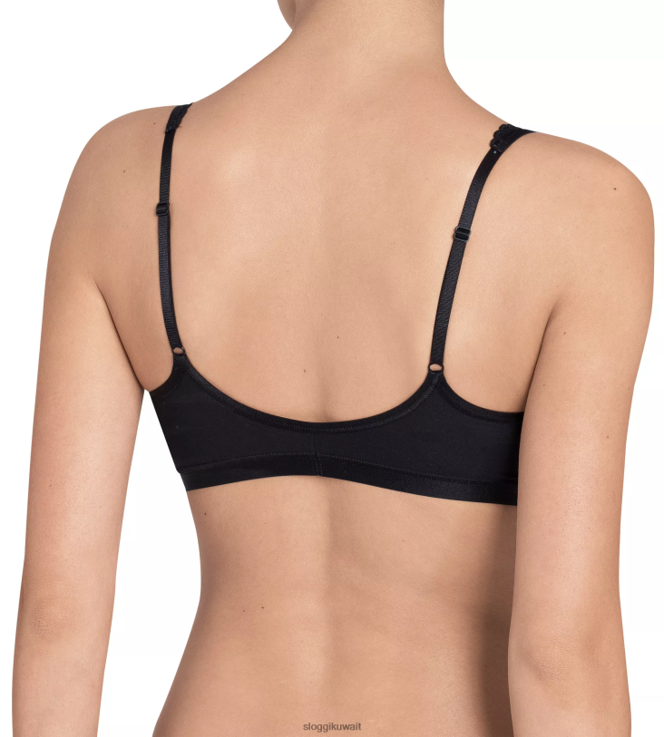 حمالات الصدر | sloggi براليت رومانسية نحيف أسود Z6Z2B502