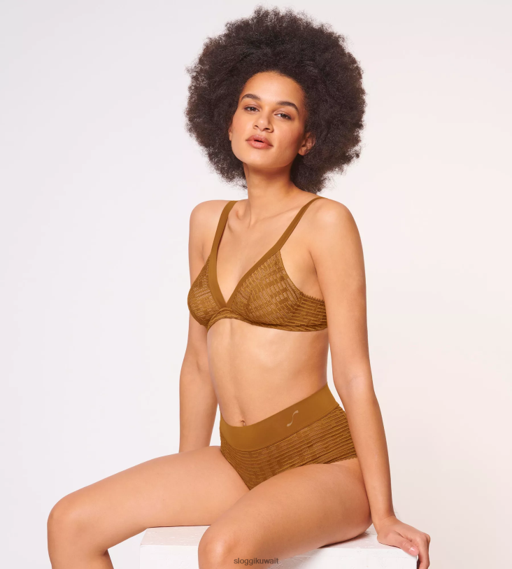 حمالات الصدر | sloggi سبعة bralette نحيف عسل الذهب Z6Z2B523