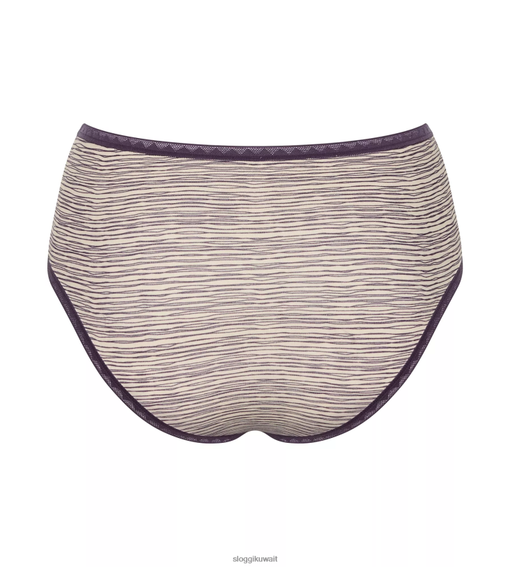 كلسون | sloggi اذهب إلى كلسون عالي الخصر نحيف ألوان متعددة 10 Z6Z2B251