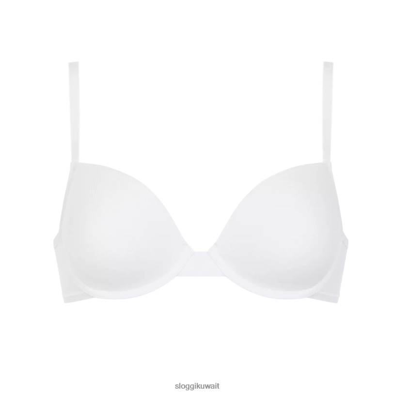 حمالات الصدر | sloggi 24/7 100 حمالة صدر سلكية نحيف أبيض Z6Z2B170