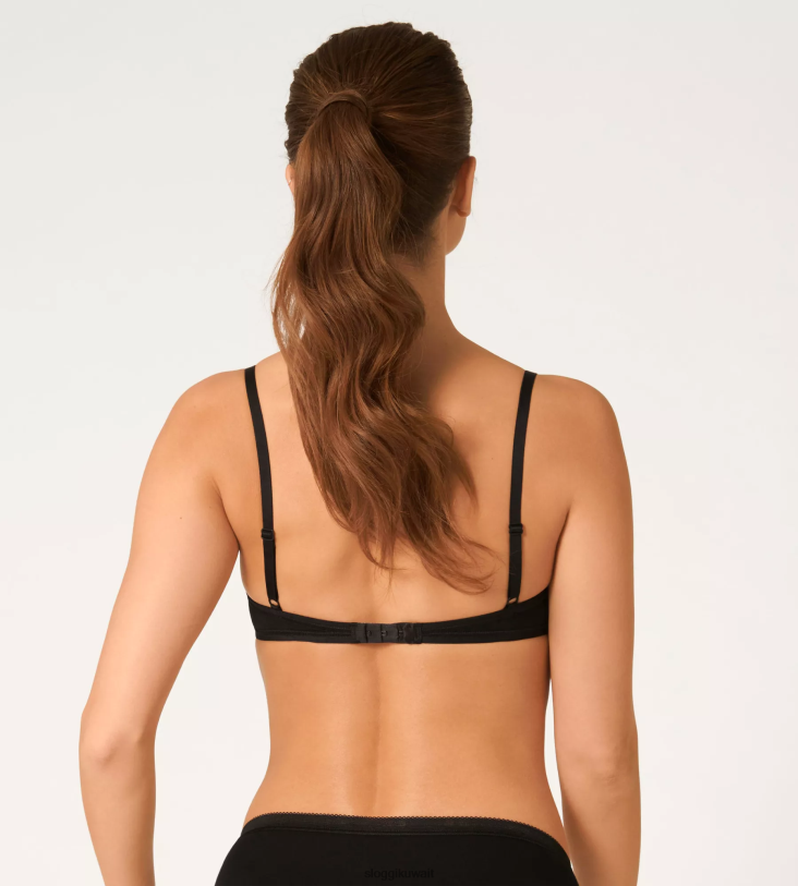 حمالات الصدر | sloggi 24/7 100 حمالة صدر سلكية نحيف أسود Z6Z2B195