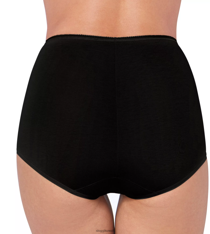 كلسون | sloggi ملابس داخلية ماكسي من القطن 24/7 نحيف أسود Z6Z2B380