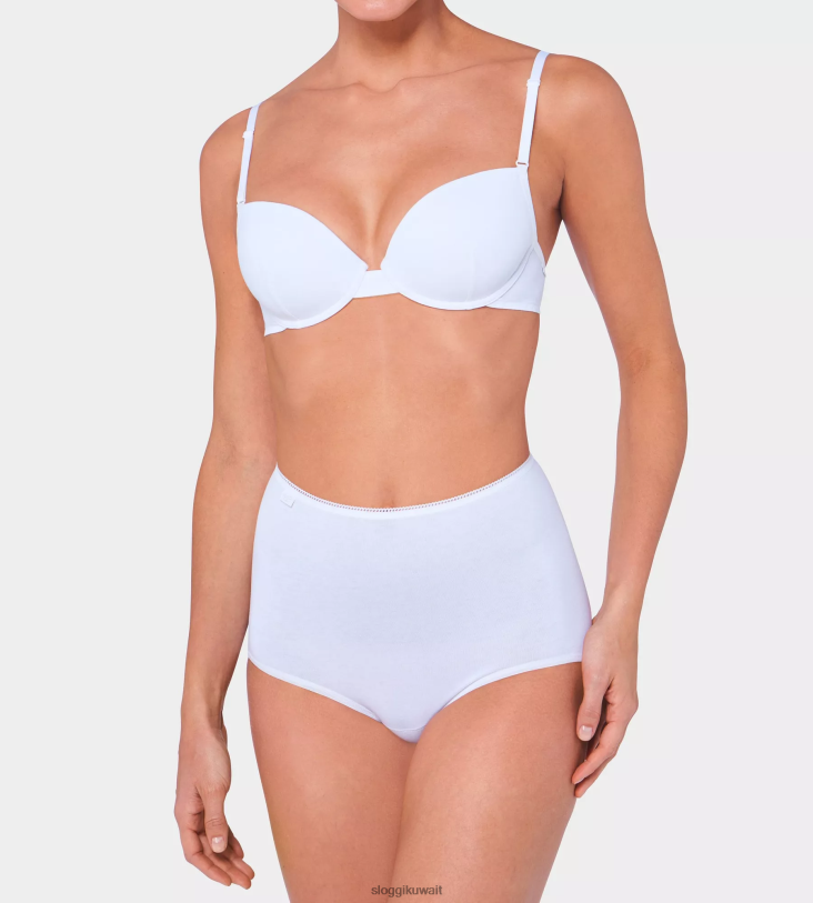 كلسون | sloggi ملابس داخلية ماكسي من القطن 24/7 نحيف أبيض Z6Z2B388