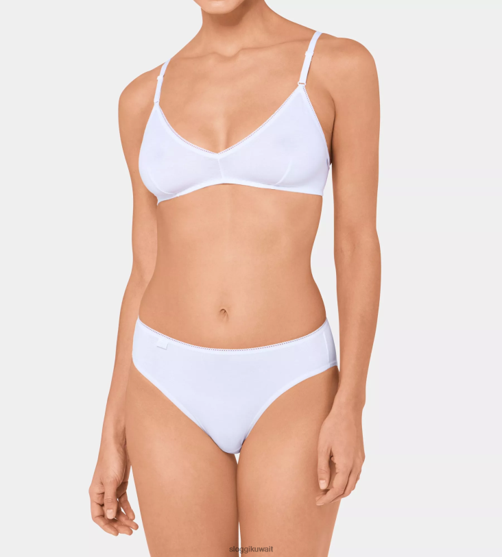 كلسون | sloggi ملابس داخلية قطنية 24/7 نحيف أبيض Z6Z2B399