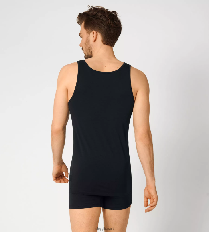 ملابس مريحة | sloggi أعلى خزان 24/7 رجال أسود Z6Z2B743
