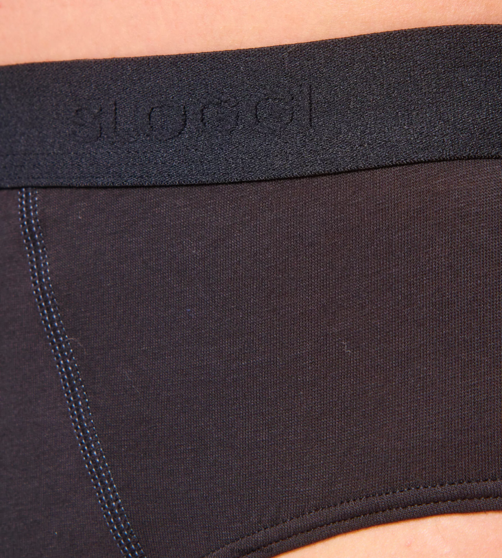 ثياب داخلية sloggi 24/7 ملخصات ميدي رجال أسود Z6Z2B763