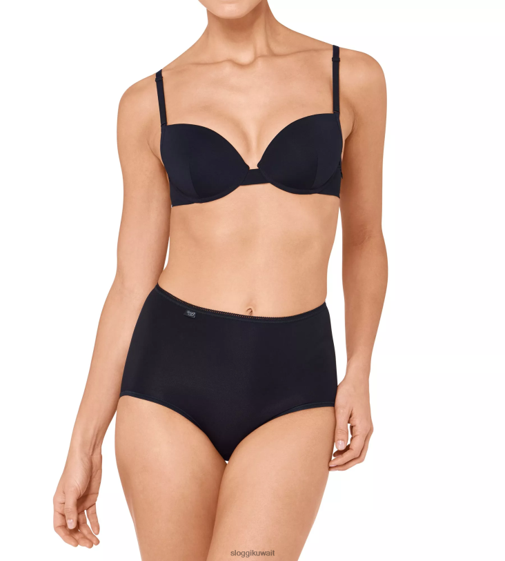 كلسون | sloggi ملابس داخلية ماكسي مصنوعة من الألياف الدقيقة على مدار 24 ساعة طوال أيام الأسبوع نحيف أسود Z6Z2B218