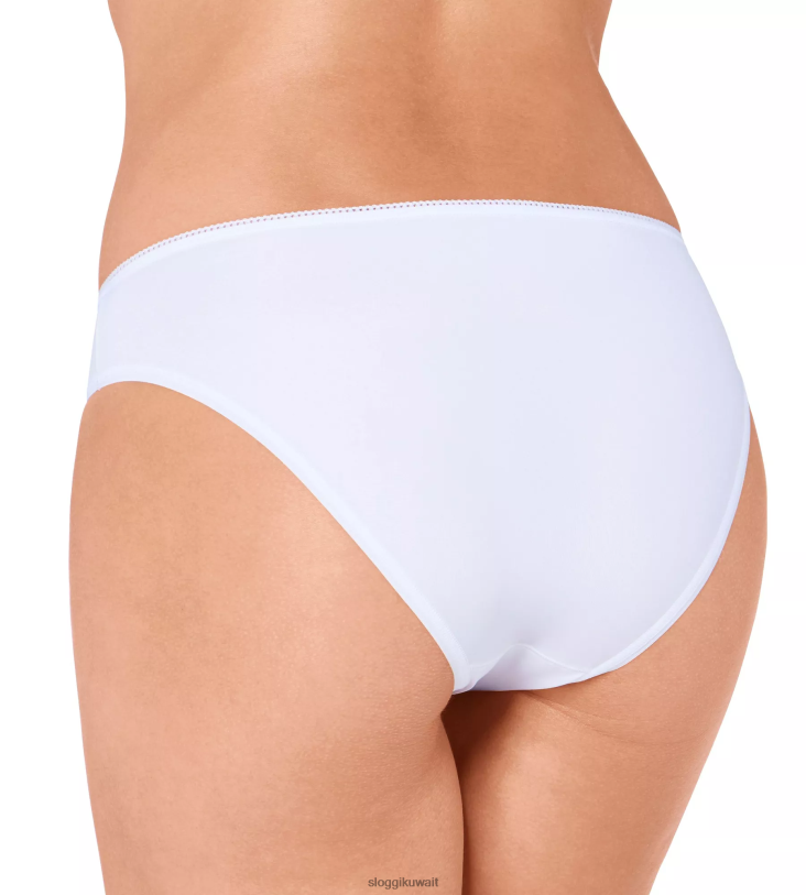 كلسون | sloggi ملابس داخلية من الألياف الدقيقة على مدار 24 ساعة طوال أيام الأسبوع نحيف أبيض Z6Z2B349