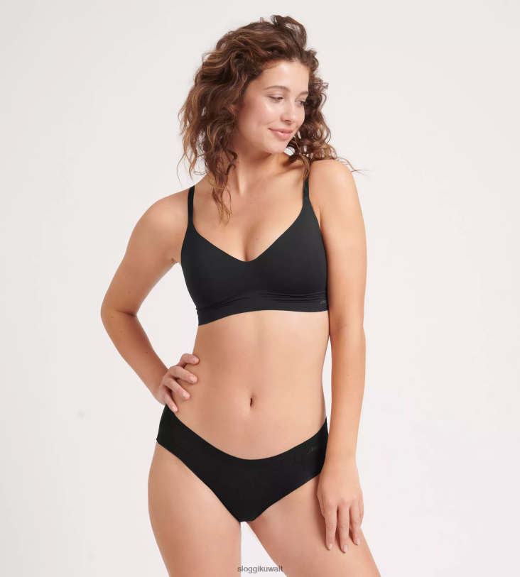 كلسون | sloggi زيرو مشروط 2.0 كلسون هيبستر نحيف أسود Z6Z2B191