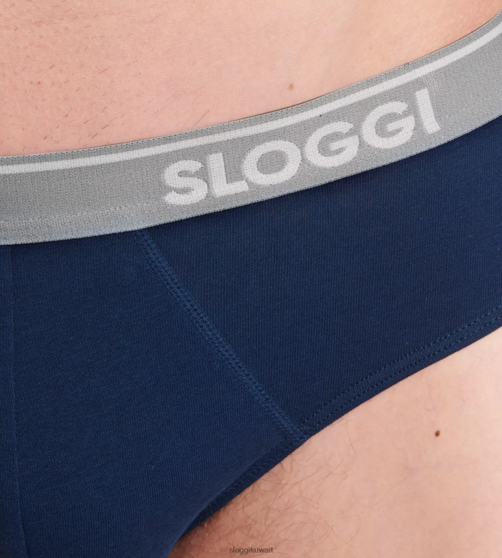 ثياب داخلية sloggi اذهب ABC ميدي ملخصات رجال أسود أزرق Z6Z2B803