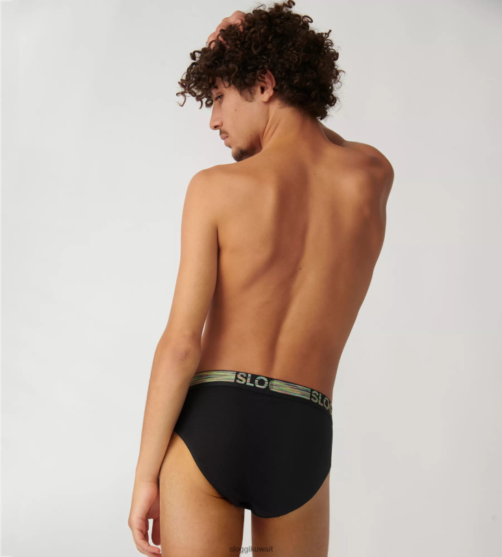 ثياب داخلية sloggi الذهاب ملخصات ميدي الطبيعية ABC رجال الأزرق - مزيج الظلام Z6Z2B826