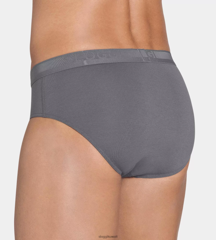 ثياب داخلية sloggi ملخصات ميدي Evernew رجال الدلفين الرمادي Z6Z2B878