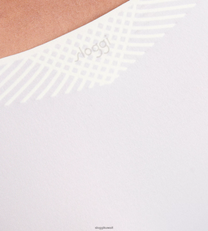 كلسون | sloggi الجسم يتكيف مع كلسون Highleg نحيف الأبيض - مزيج الضوء Z6Z2B525