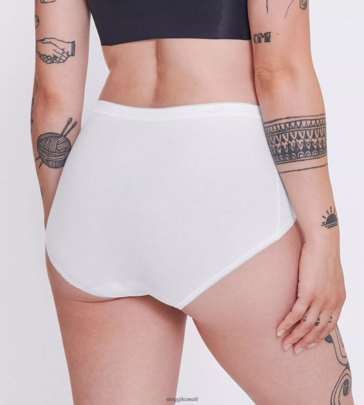 كلسون | sloggi الأساسية + كلسون ميدي نحيف ألوان متعددة Z6Z2B108