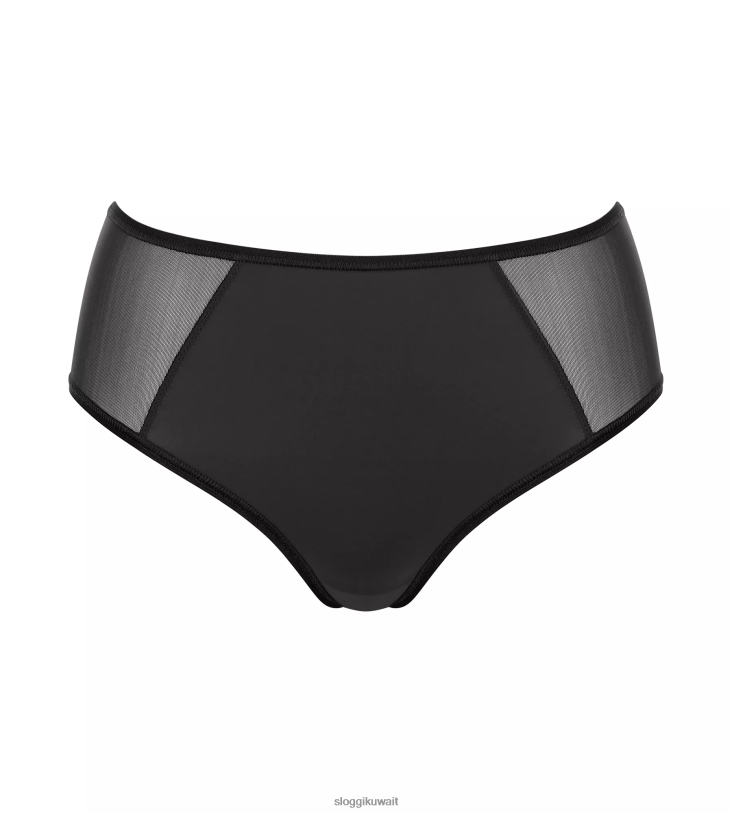 كلسون | sloggi كلسون ناعم مناسب للخصر العالي نحيف أسود Z6Z2B122