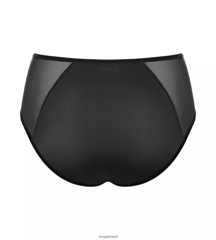 كلسون | sloggi كلسون ناعم مناسب للخصر العالي نحيف أسود Z6Z2B122