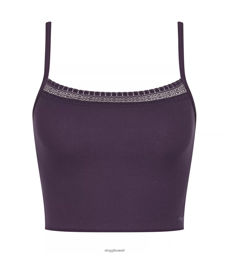 ملابس مريحة | sloggi اذهب إلى الأعلى المضلع مع أشرطة السباغيتي نحيف .توت Z6Z2B133