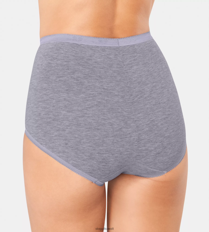 كلسون | sloggi الأساسية + كلسون ماكسي نحيف مزيج رمادي Z6Z2B154