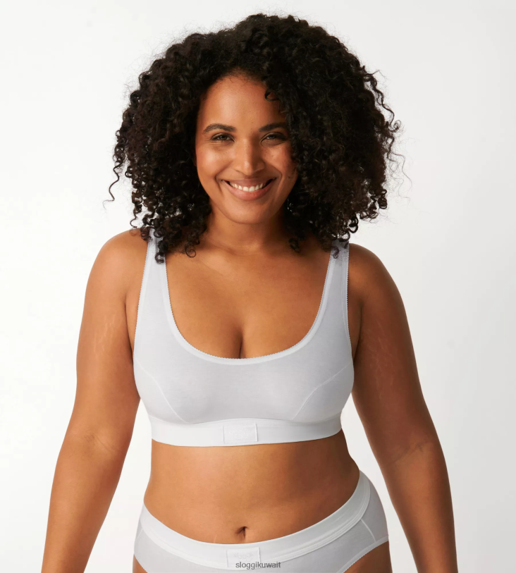 حمالات الصدر | sloggi حمالة صدر مريحة مزدوجة نحيف أبيض Z6Z2B184
