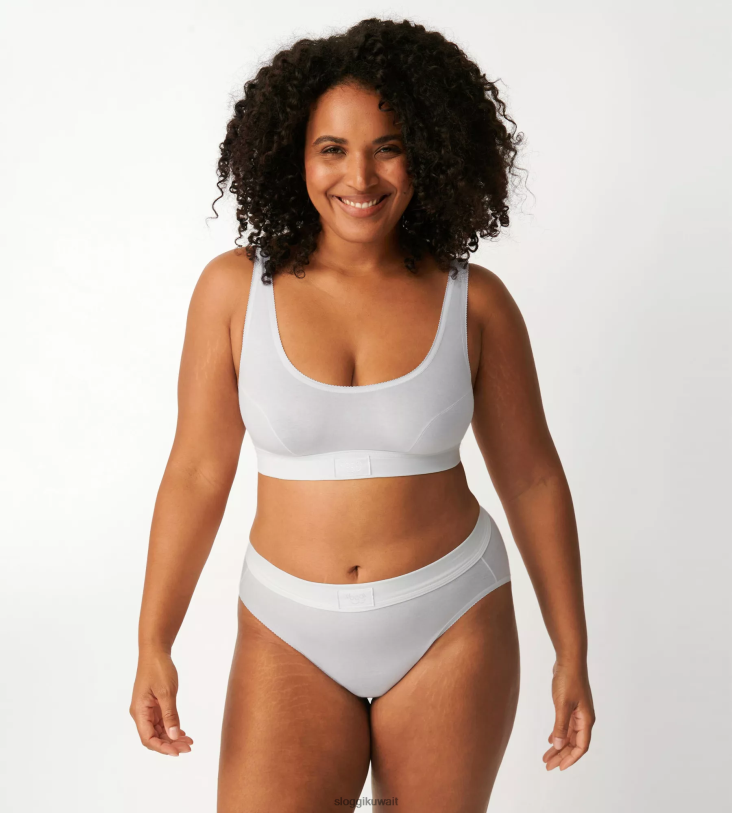 حمالات الصدر | sloggi حمالة صدر مريحة مزدوجة نحيف أبيض Z6Z2B184
