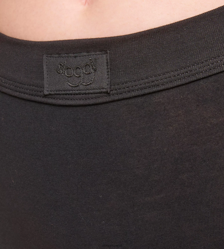 كلسون | sloggi كلسون ماكسي مزدوج الراحة نحيف أسود Z6Z2B201