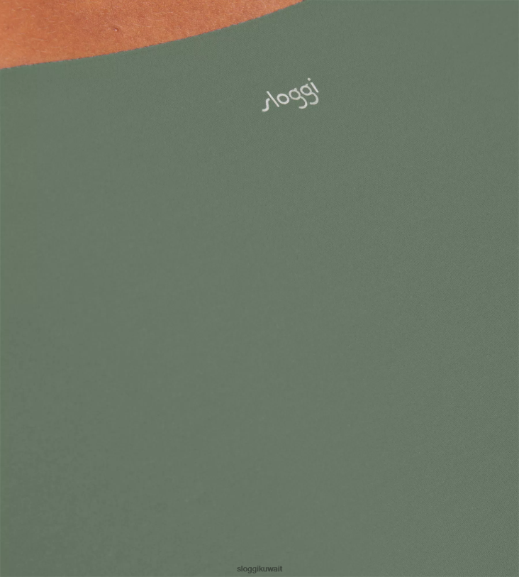 ملابس سباحة sloggi قيعان بيكيني عالية الساق من شور أرينزو نحيف الأخضر الحضري Z6Z2B232