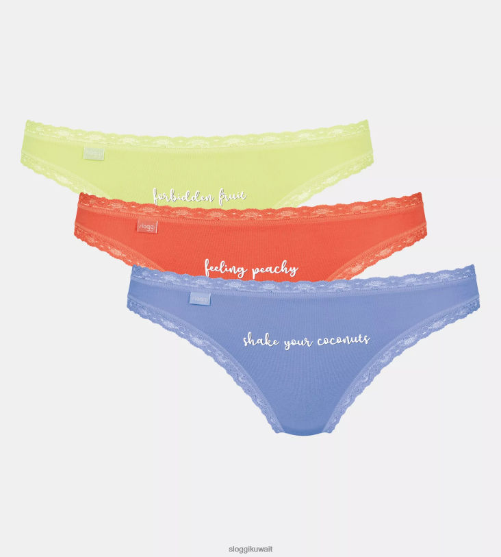 كلسون | sloggi ملابس داخلية برازيلية لعطلة نهاية الأسبوع على مدار الساعة طوال أيام الأسبوع نحيف موضة Z6Z2B233