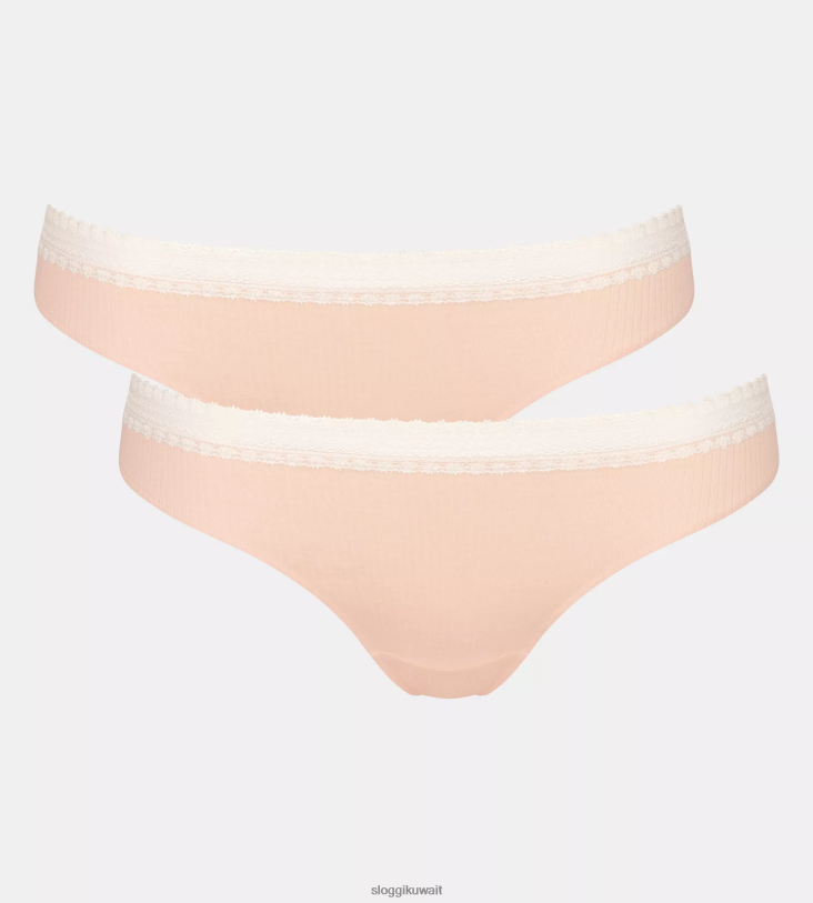 كلسون | sloggi اذهب إلى الملابس الداخلية البرازيلية المضلعة نحيف خلاب Z6Z2B235