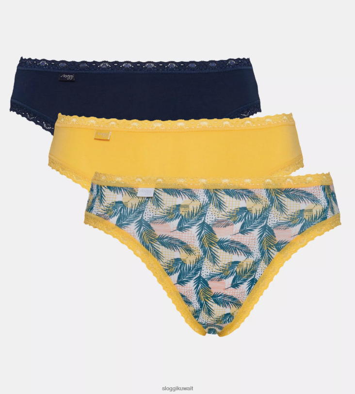 كلسون | sloggi ملابس داخلية تاي على مدار الساعة طوال أيام الأسبوع نحيف البشرة - تركيبة داكنة Z6Z2B259