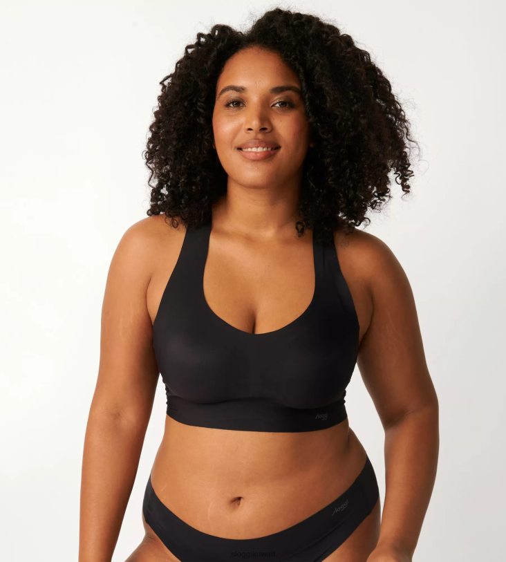 حمالات الصدر | sloggi حمالة صدر بدون ملمس نحيف أسود Z6Z2B263