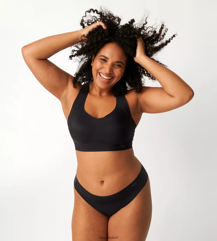 حمالات الصدر | sloggi حمالة صدر بدون ملمس نحيف أسود Z6Z2B263