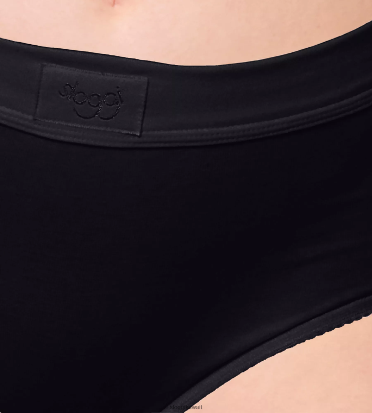 كلسون | sloggi كلسون ماكسي مزدوج الراحة نحيف أسود Z6Z2B274