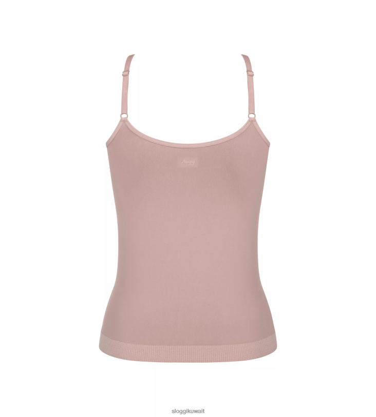 ملابس مريحة | sloggi قمة الصبار المملوءة على الإطلاق بأشرطة السباغيتي نحيف خبازي ضبابي Z6Z2B295