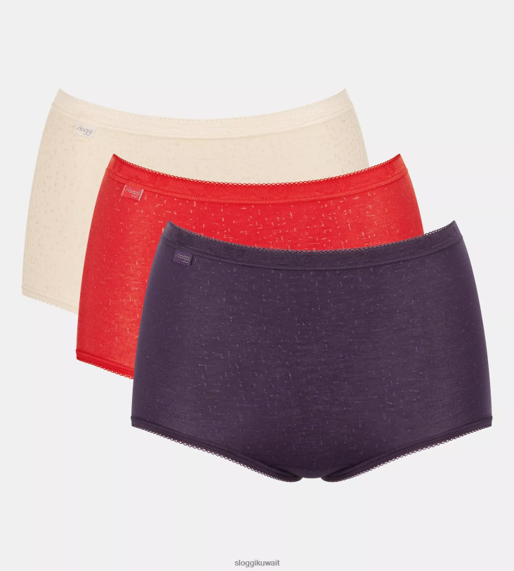 كلسون | sloggi الأساسية + كلسون ماكسي نحيف متعدد الألوان Z6Z2B3