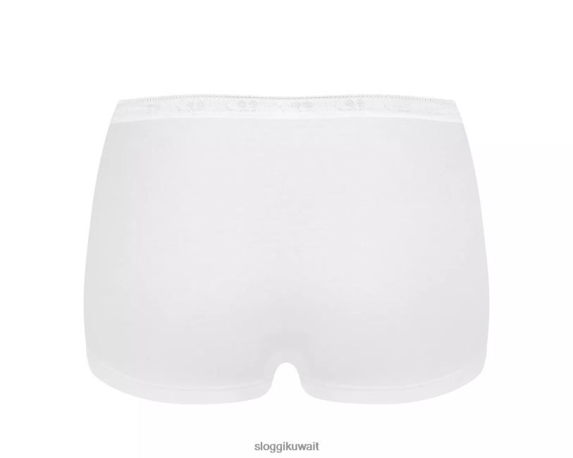 كلسون | sloggi أساسي + كلسون قصير نحيف أبيض Z6Z2B306