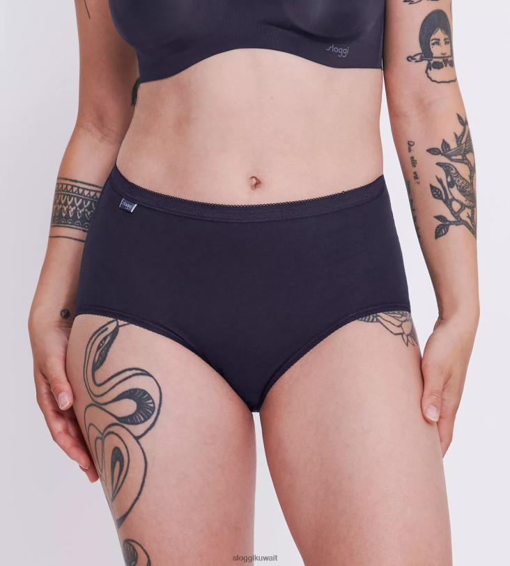 كلسون | sloggi الأساسية + كلسون ماكسي نحيف ألوان متعددة Z6Z2B313