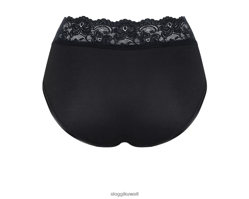 كلسون | sloggi كلسون ميدي الرومانسية نحيف أسود Z6Z2B319