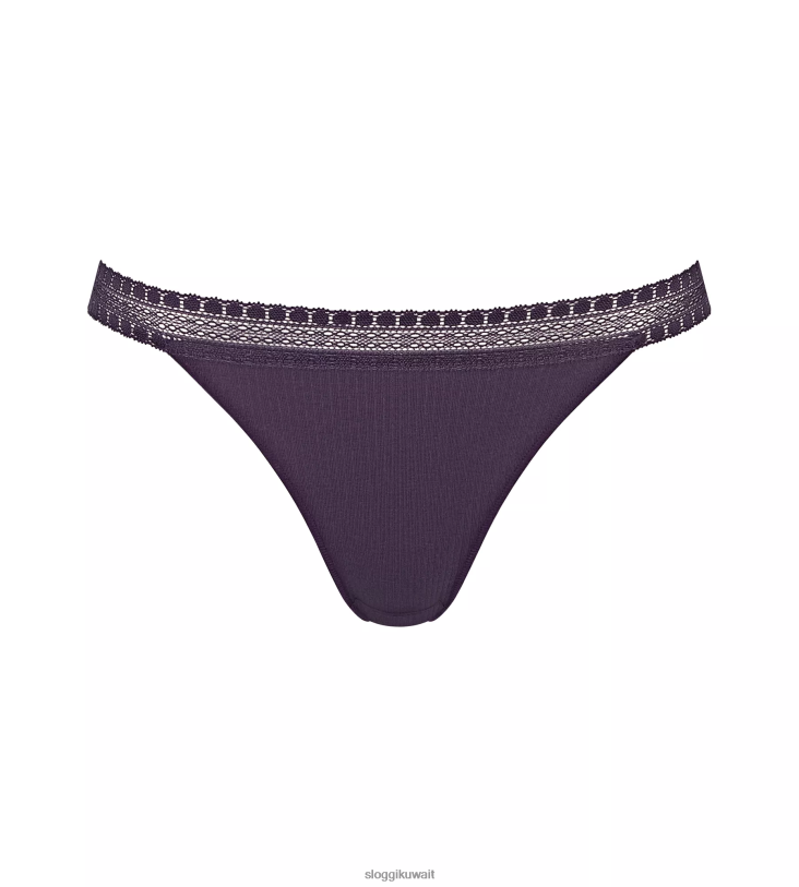 كلسون | sloggi اذهب إلى الملابس الداخلية البرازيلية المضلعة نحيف .توت Z6Z2B354