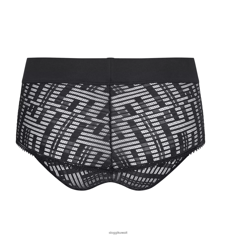 كلسون | sloggi سبعة كلسون ميدي نحيف أسود Z6Z2B360