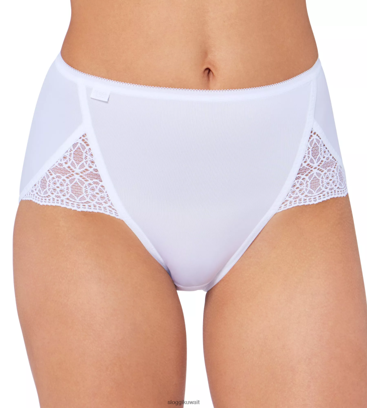 كلسون | sloggi بيور سينس لوكس ماكسي كلسون نحيف أبيض Z6Z2B363