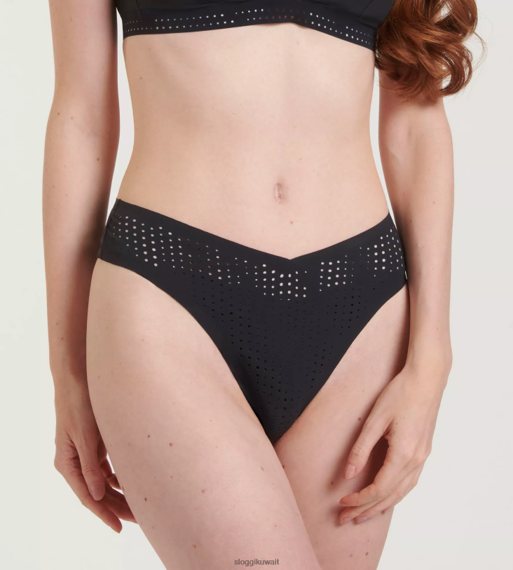 ملابس سباحة sloggi قيعان بيكيني عالية الساق من شور أرينزو نحيف خلاب Z6Z2B364